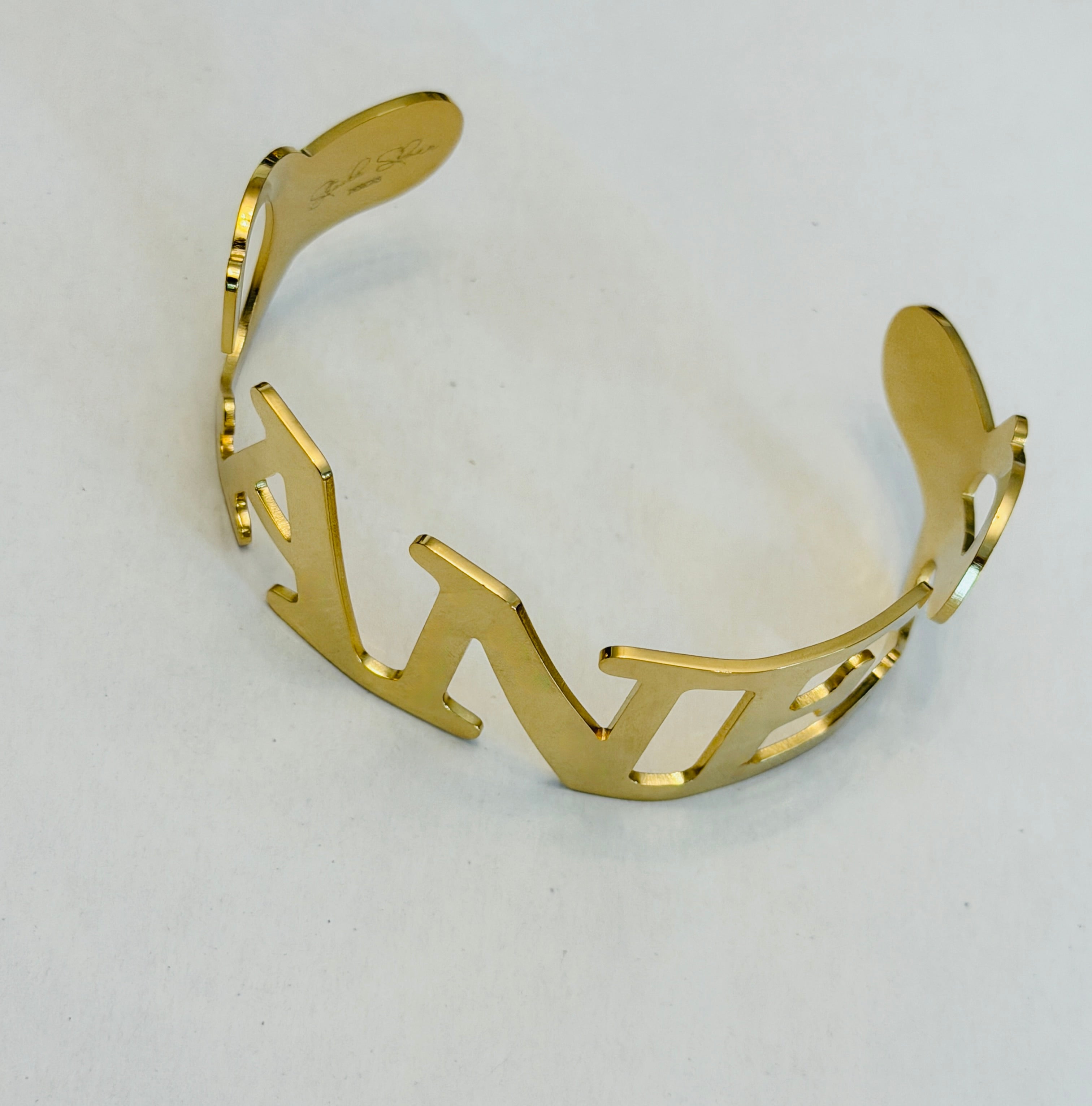 Miami Hurricanes Jewelry Sizeable Cuff CANES Bracelet - Go Canes!