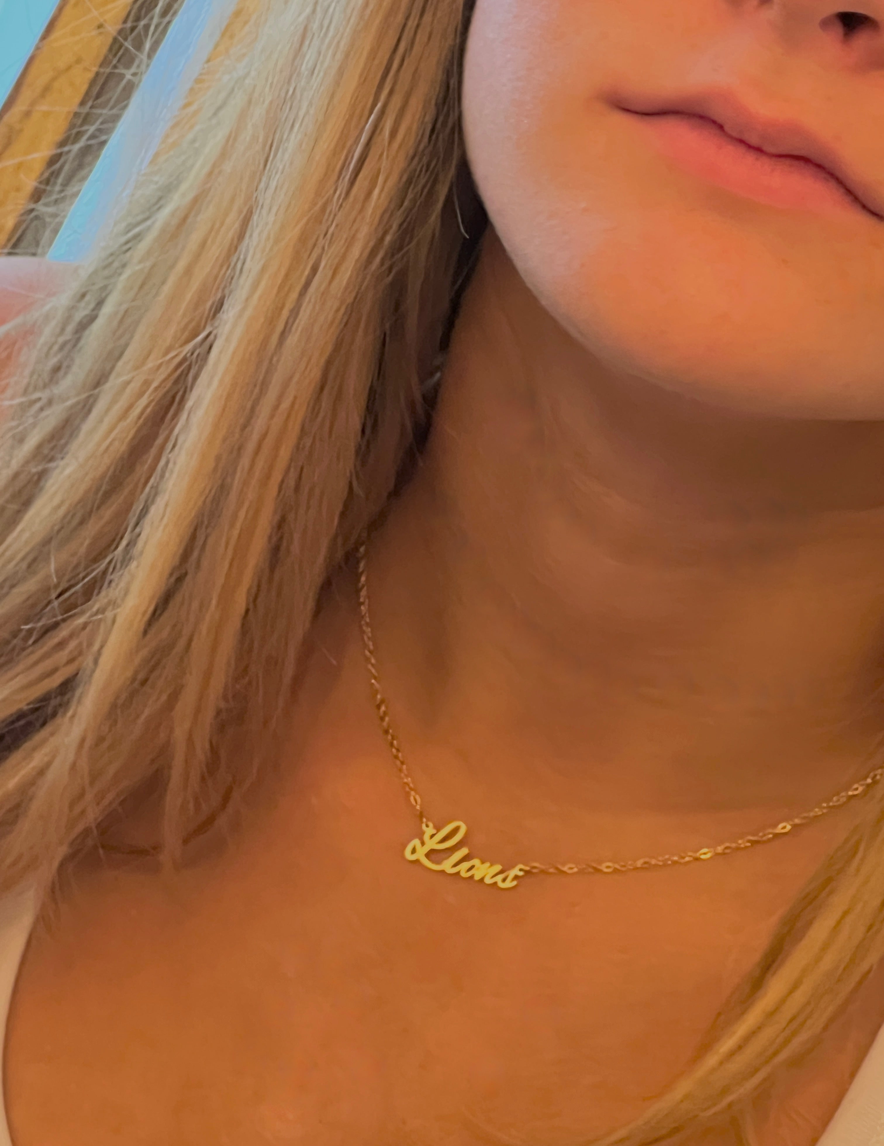 Lions Necklace- Go Lions Football Fans Lions GameDay Necklace Lions Spirit Wear Gift for Lions Fans
