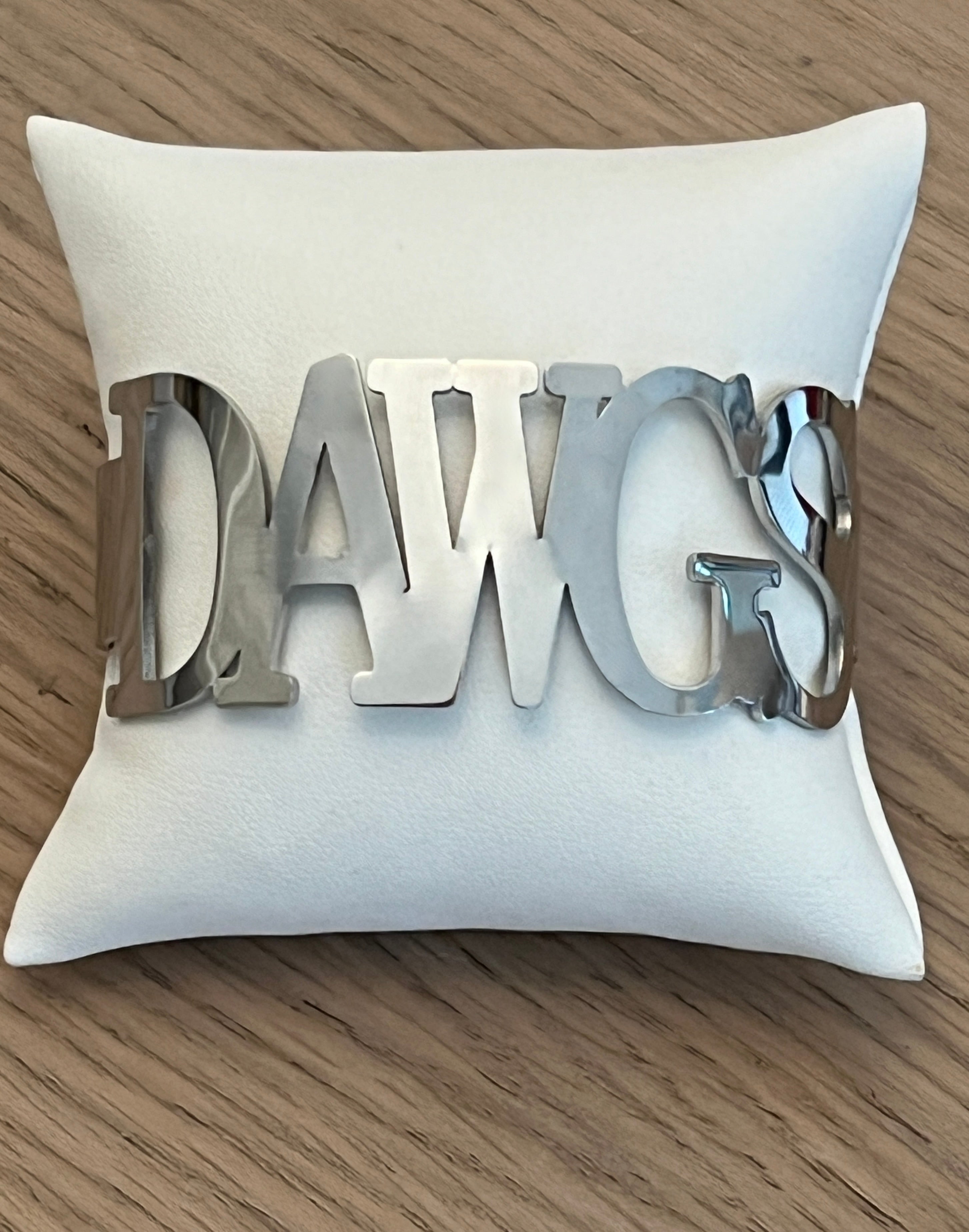DAWGS Bangle Bracelets Tarnish Resistant Stainless Steel Dawgs Gameday