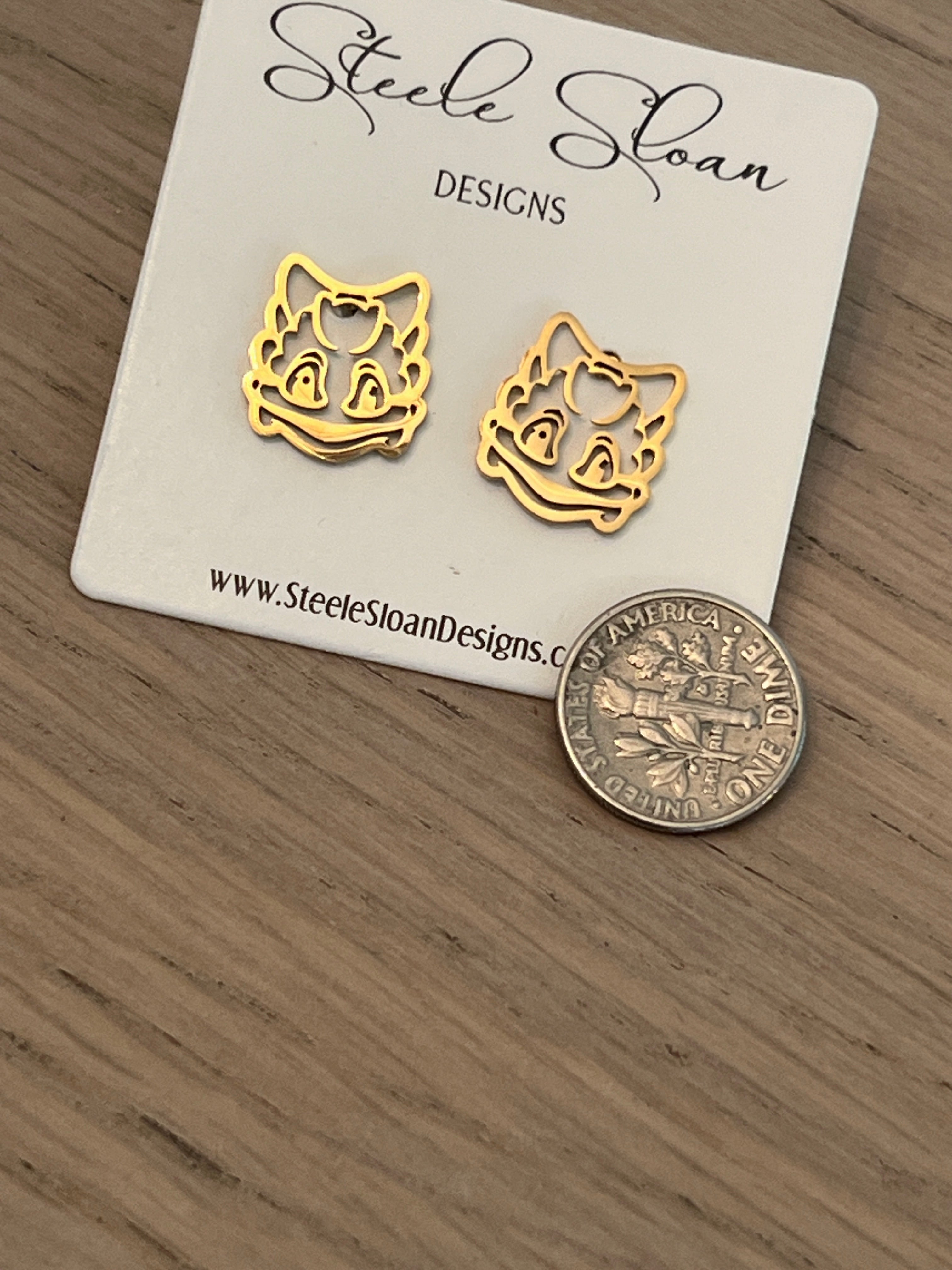 TCU Horned Frogs Stud Earrings TCU Gift Gameday Earrings