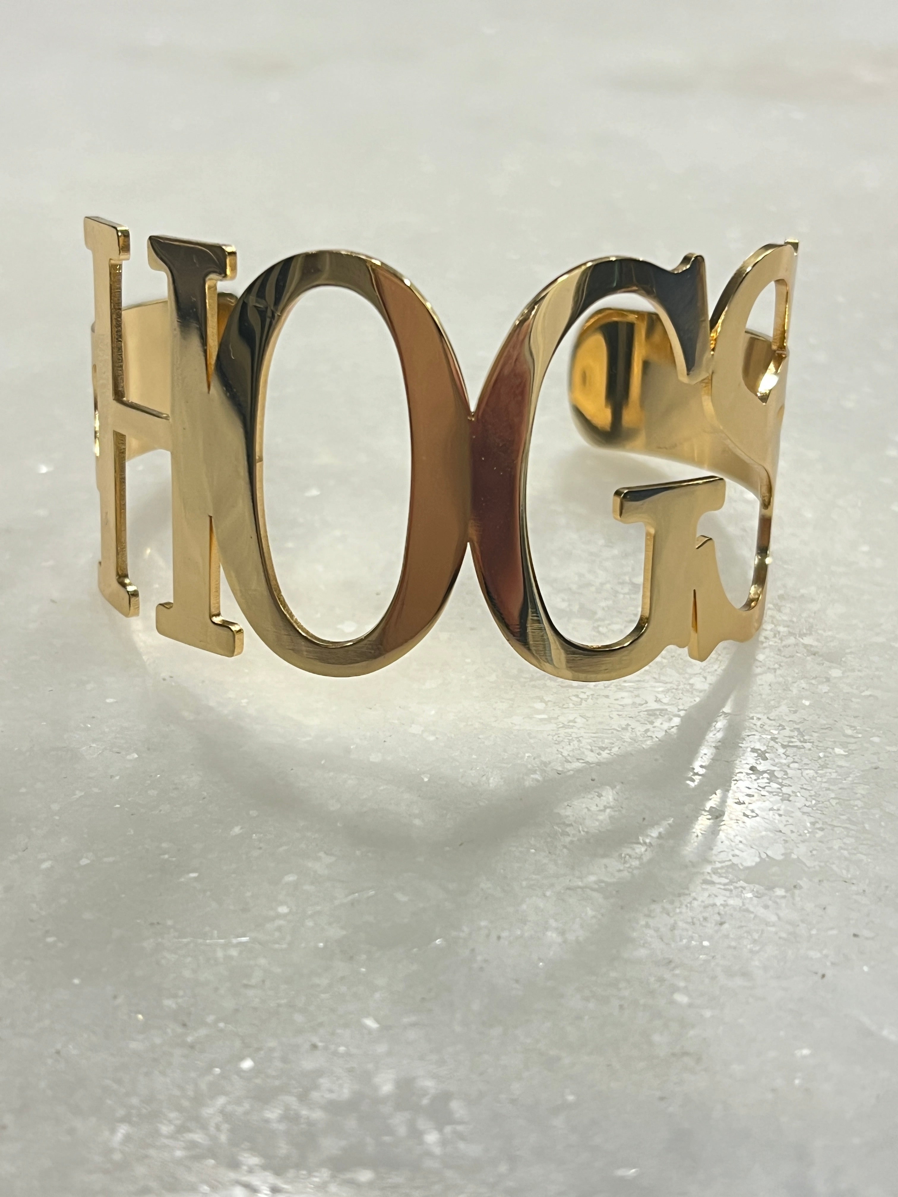 Arkansas Razorback HOGS Cuff Bracelet - Sizeable - Best Gift for University of Arkansas Gameday Bangle Bracelet Cuff Bracelet Gift Arkansas Officially Licensed