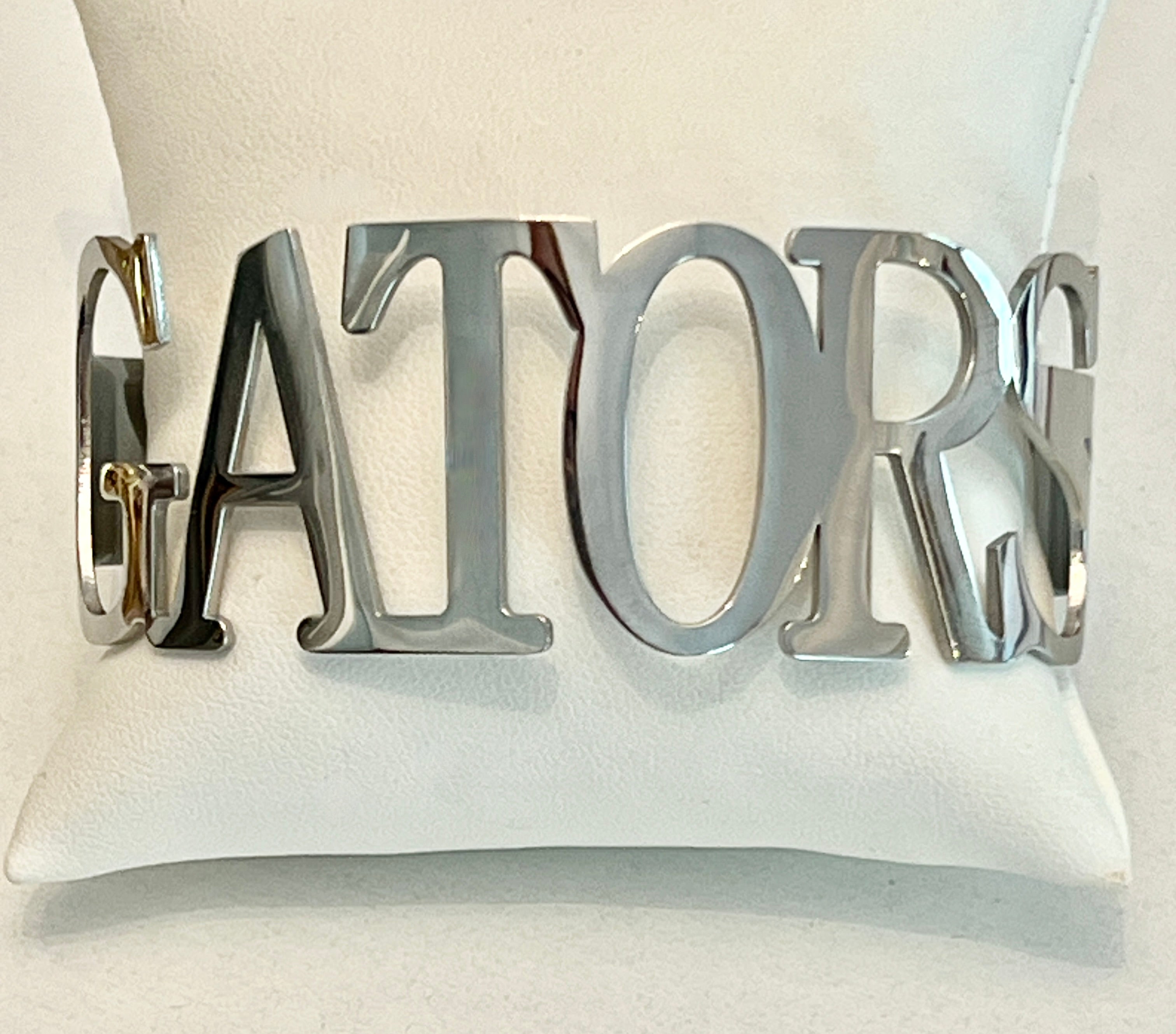GATORS Cuff Bracelet - Gators Teams Gameday Go Gators