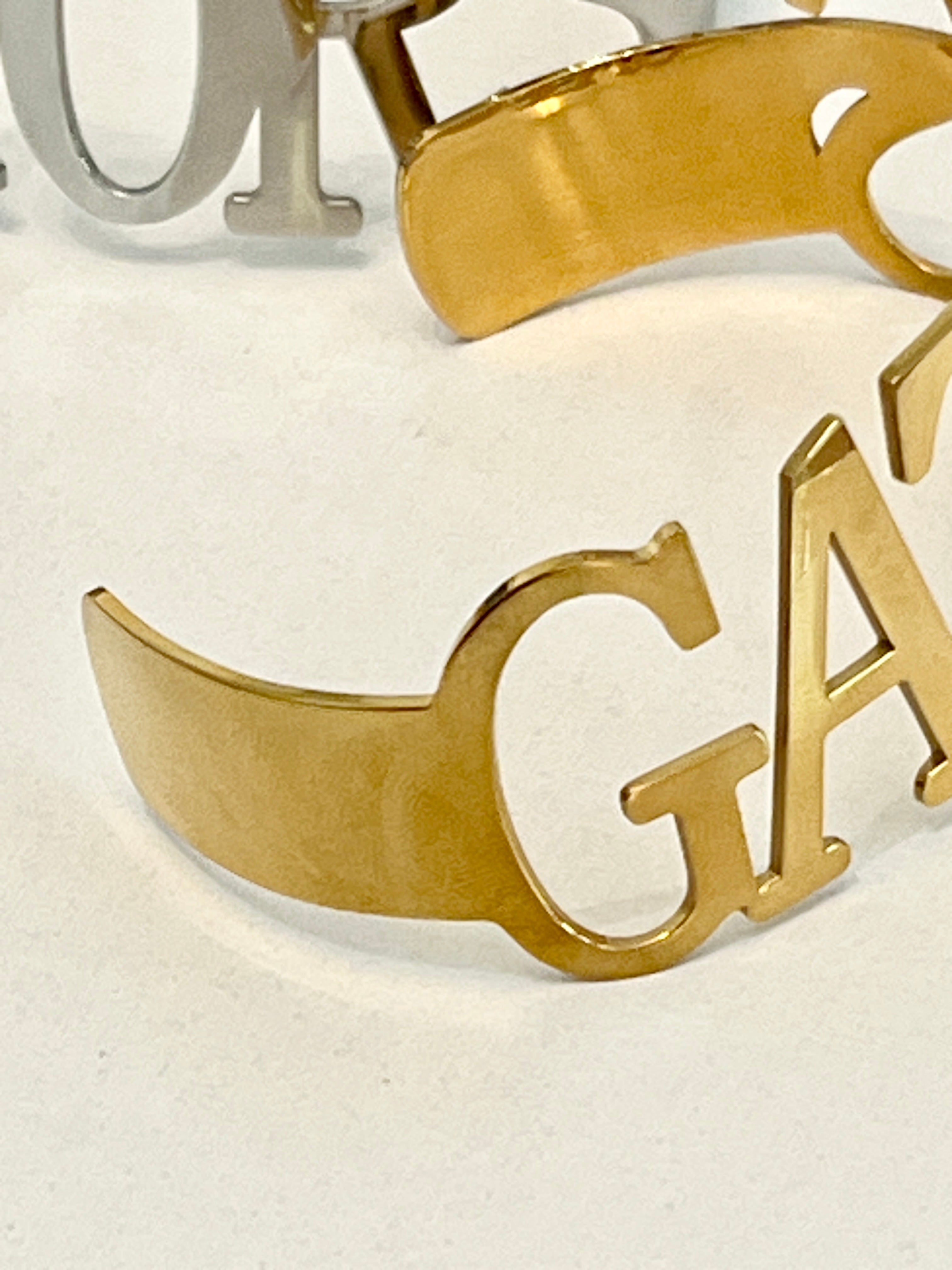 GATORS Cuff Bracelet - Gators Teams Gameday Go Gators