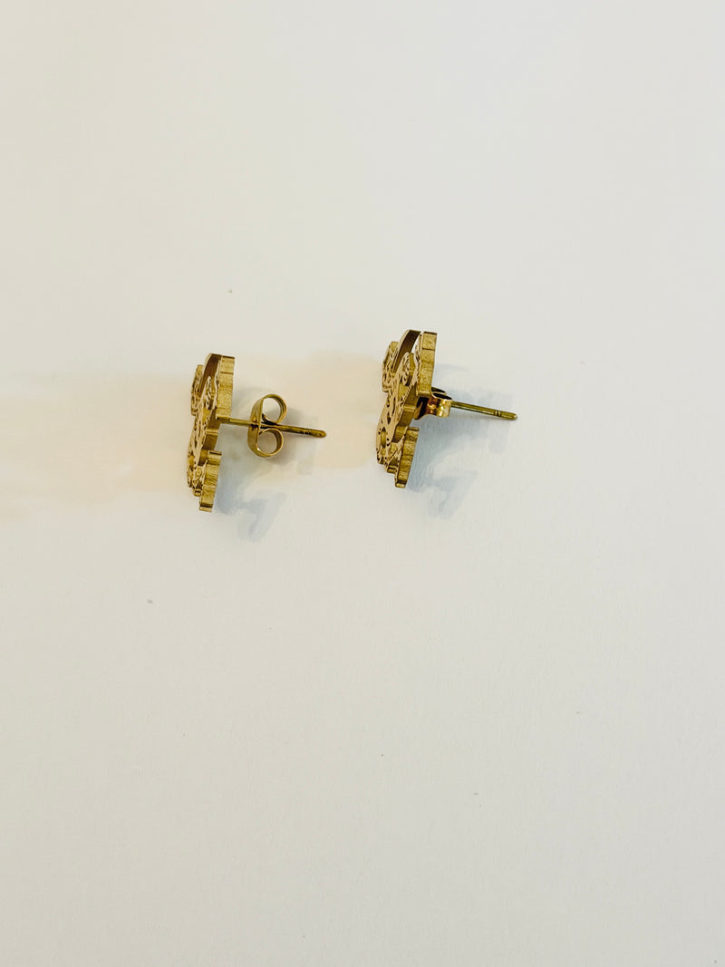 University of Miami Sebastian the Ibis Earrings: Sebastian Mascot Gameday Jewelry