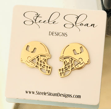 University of Miami Gameday Earrings Gift for Miami Fans