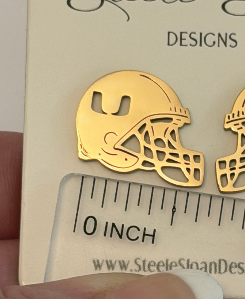 University of Miami Gameday Earrings Gift for Miami Fans