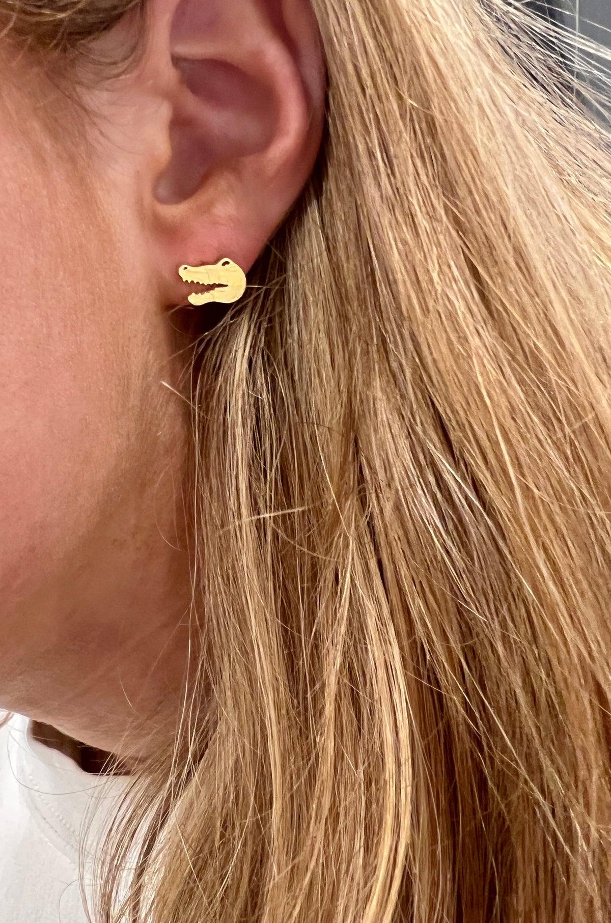 Cute Gator Earrings! Alligator Earrings, Gators Gift, Gator Football, Gator Baseball Earrings
