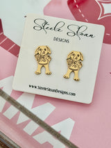 Big Al Alabama Earrings - Adorable Alabama Fan Gift Great for Gameday!