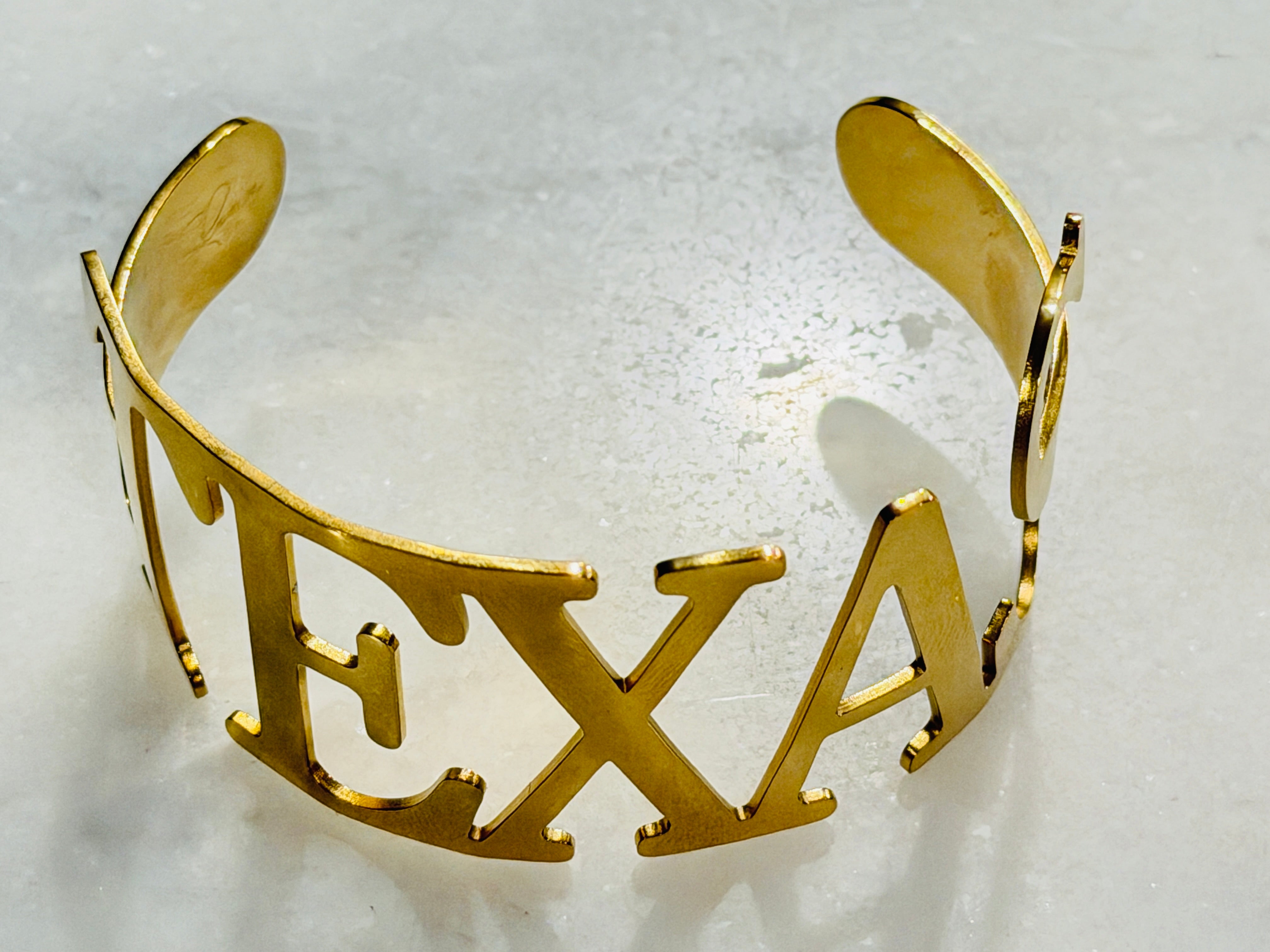 TEXAS Cuff Bracelet - Sizeable Tarnish Resistant Stainless Steel