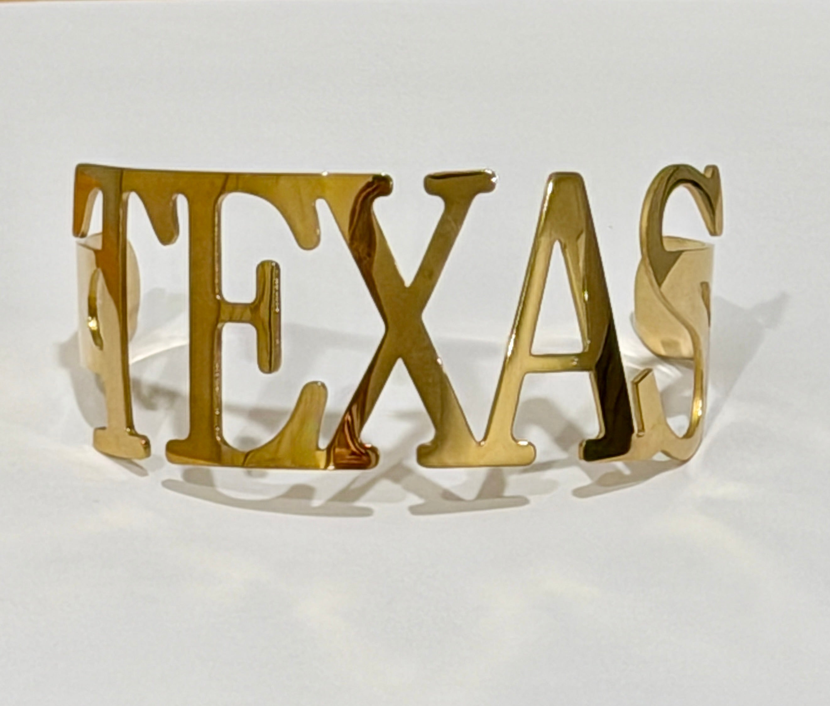 TEXAS Cuff Bracelet - Sizeable Tarnish Resistant Stainless Steel