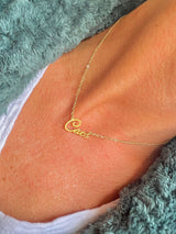 Cats Name Necklace - Cats Fans -Cats Team Necklace Team Gift