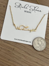 Auburn War Eagle Game Day Necklace – Hypoallergenic Tarnish-Resistant Stainless Steel – Officially Licensed Auburn Jewelry Gift