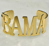 Alabama Bama Bangle Bracelets – Tarnish-Resistant Stainless Steel – Officially Licensed Roll Tide Jewelry