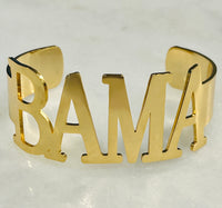 Alabama Bama Bangle Bracelets – Tarnish-Resistant Stainless Steel – Officially Licensed Roll Tide Jewelry