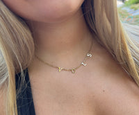 Tennessee Volunteers! VOLS Charm Necklace- Gold VOLS Dangle Layer Necklace perfect for Tennessee Fans Tarnish Resistant Officially Licensed