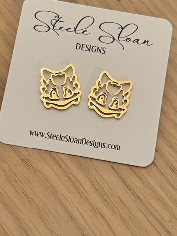 TCU Horned Frogs Stud Earrings TCU Gift Gameday Earrings
