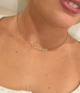 Ole Miss Rebels Gold Name Necklace Ole Miss Fan Gift Rebels