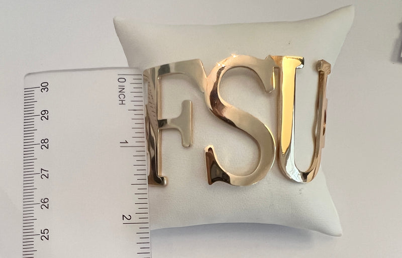NEW! Florida State FSU Bangle Bracelets Cuff Bracelets Go Noles GameDay