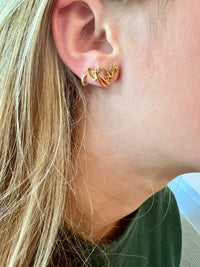Go Noles Cute Game Day Earrings Seminole Fans FSU Gift Florida State Bound Hypoallergenic Earrings FSU Graduation Gift