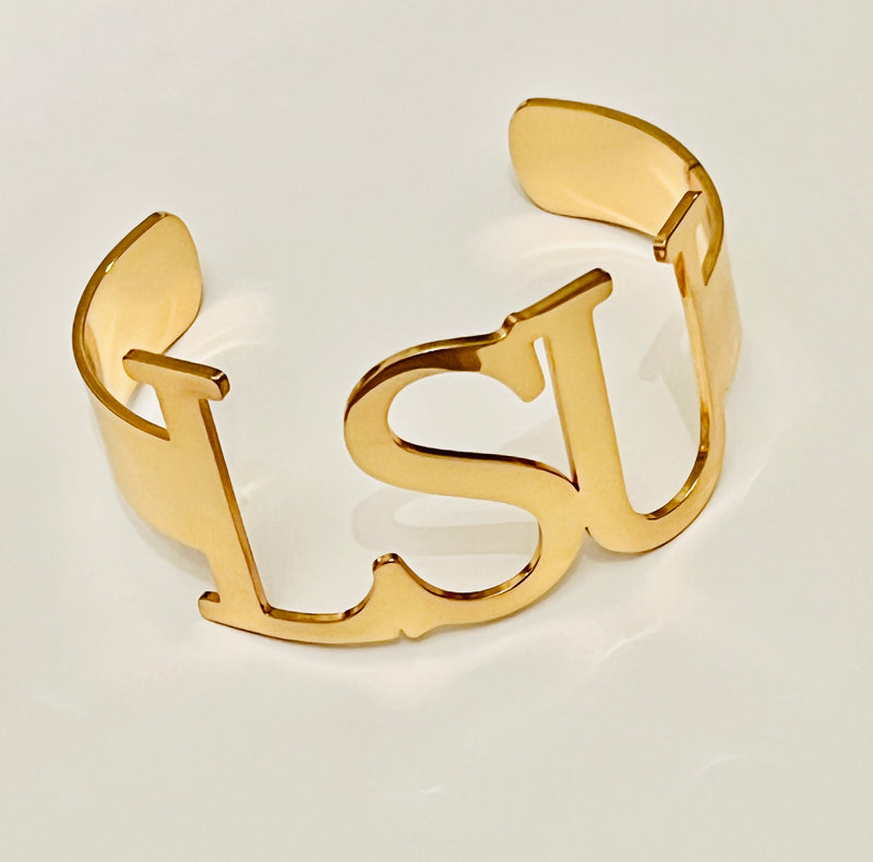 LSU Bracelet - Geaux Tigers Louisiana State University GameDay