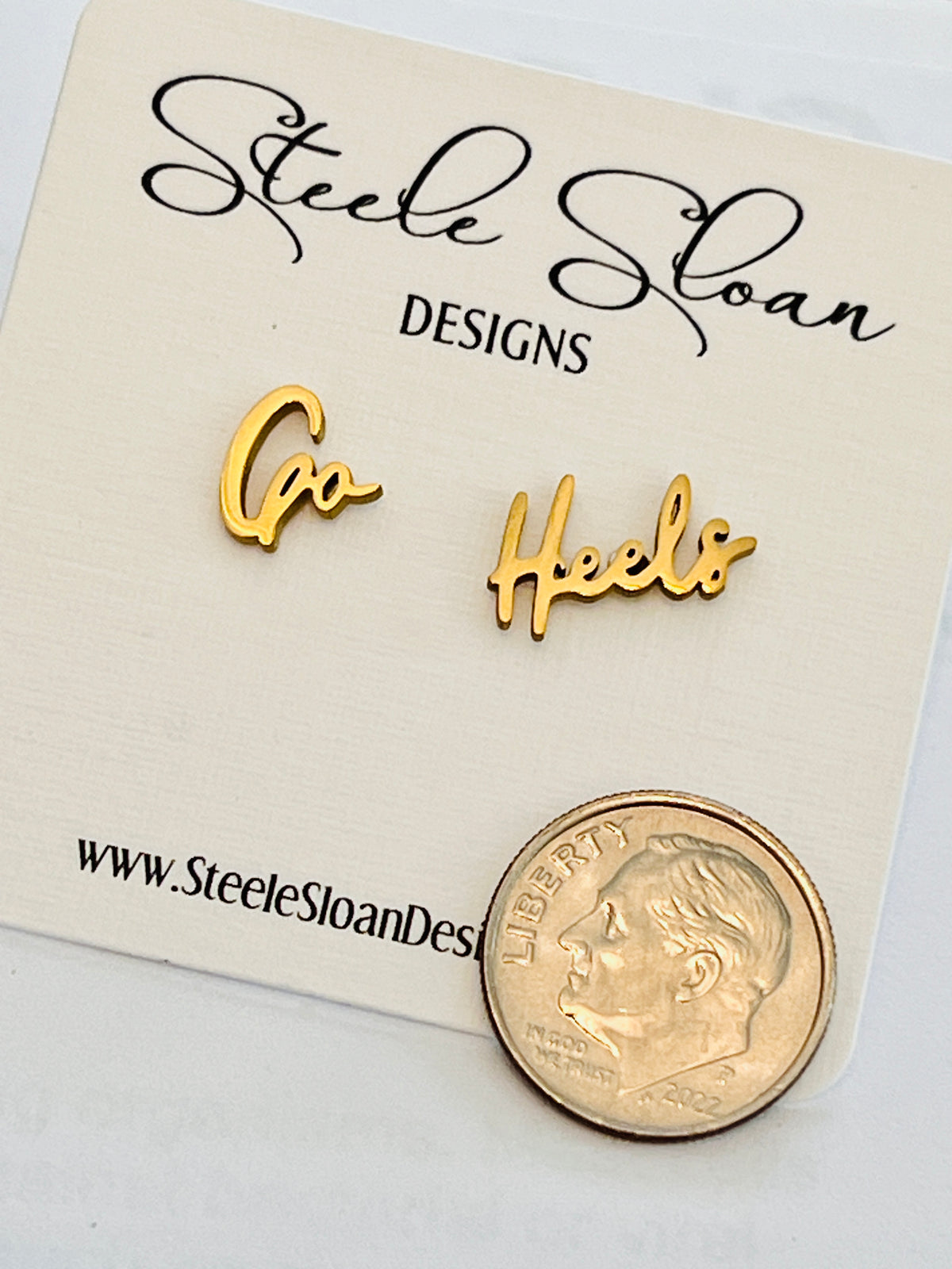 Go Heels Earrings Perfect Gift for TarHeels Fans UNC Gameday