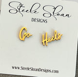 Go Heels Earrings Perfect Gift for TarHeels Fans UNC Gameday