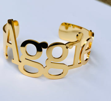 Texas A&M Aggies Bangle Cuff Bracelets Gig Em Aggies GameDay Gift for Aggies Fans