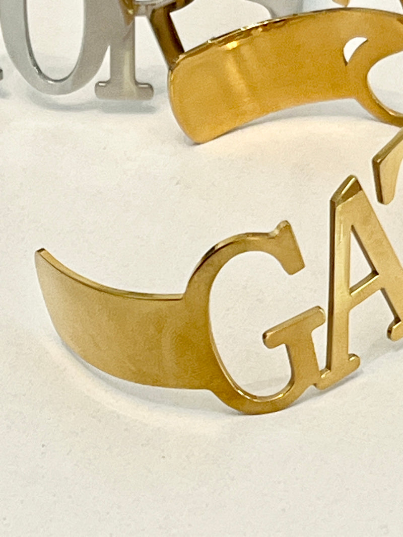 GATORS Cuff Bracelet - Gators Teams Gameday Go Gators