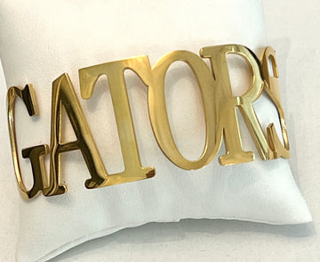 GATORS Cuff Bracelet - Gators Teams Gameday Go Gators