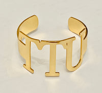 Texas Tech TTU Cuff Bracelet Red Raiders Gameday Sizeable Tarnish Resistant