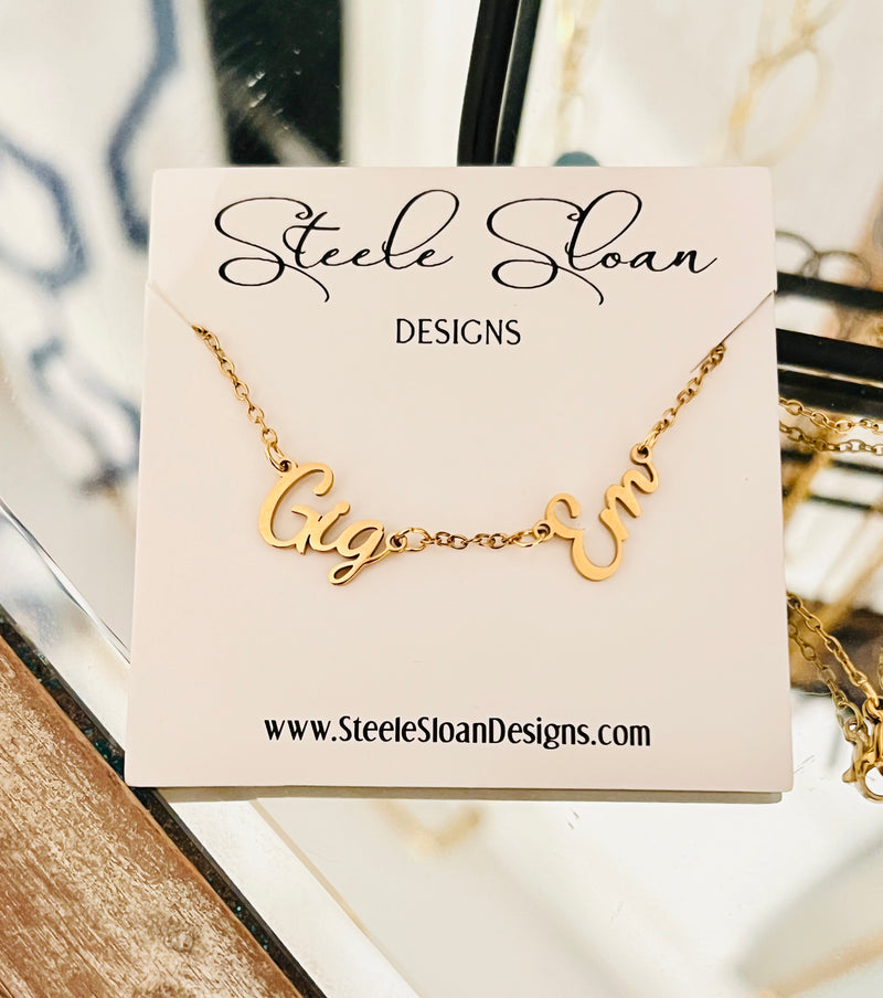 Gig Em Necklace: Texas A&M Game Day Jewelry, Gift for Aggies fans, Go Aggies, TAMU gift, Stainless Steel, Officially Licensed