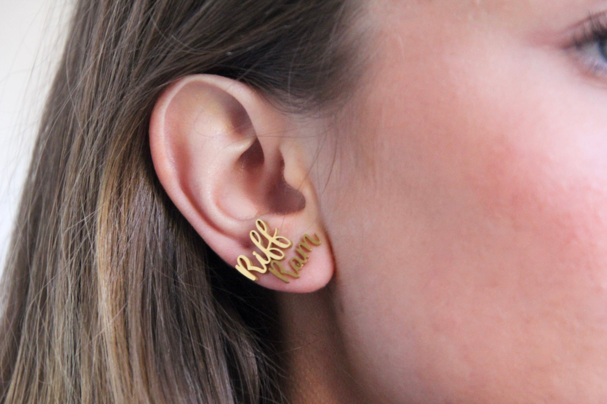 TCU Gift Riff Ram Earrings for TCU Fans Texas Christian University Gift, TCU Bound, Graduation, Hypoallergenic Officially Licensed