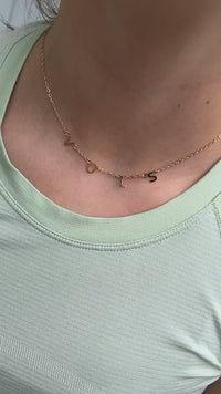 Tennessee Volunteers! VOLS Charm Necklace- Gold VOLS Dangle Layer Necklace perfect for Tennessee Fans Tarnish Resistant Officially Licensed